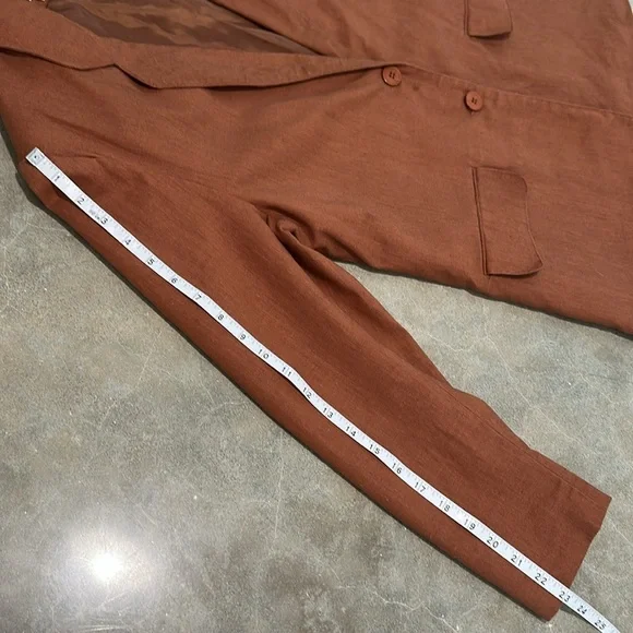 Vintage Linen Blend Blazer - Picture 13 of 13